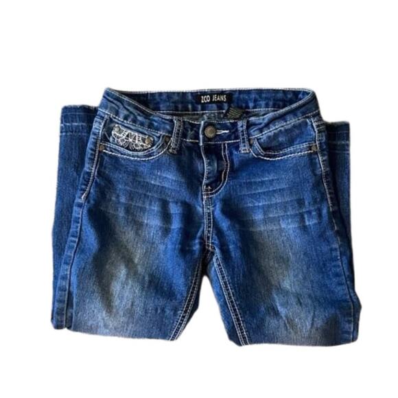 ZCO Embellished Jeans Girl's 10 - Picture 3 of 6